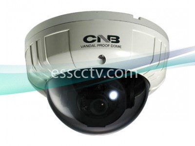 CNB VFL-20S Outdoor Dome Camera, MONALISA 600 TVL, Vandal-Resistant