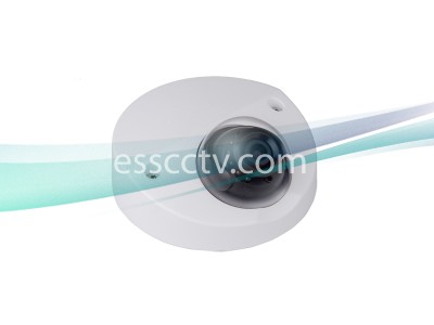 SavvyTech HCC5220F-IR/36 2MP HD-CVI 3.6mm Fixed Lens Wedge Dome Camera, Built-in Mic