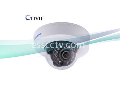 Geovision GV-EFD2100-0F 2MP 2.8mm Low Lux Target IR Dome DC-12V/PoE