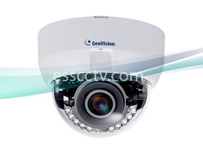 Geovision GV-EFD5101 5MP 3-9mm Target Dome SuperLowLux WDR Pro P-Iris DC&PoE