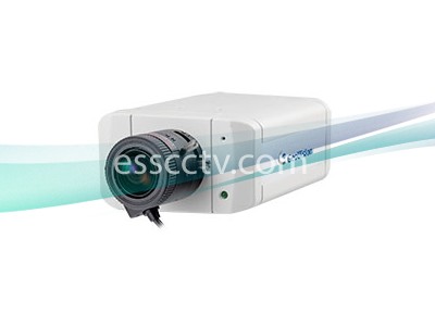 Geovision GV-BX2600 2MP IP Box Camera 3~10.5mm Super Low Lux H.264 WDR Pro IR-Cut Filter Day/Night DC12V/PoE