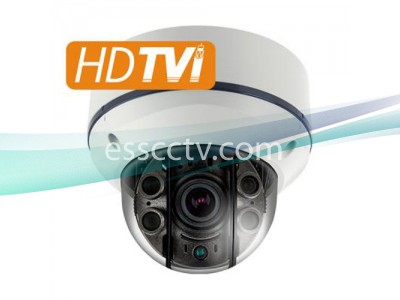 EYEMAX TVI-2544V-W Anti-IR Reflection Series HD-TVI 1080p STORM® IR Dome Camera / 4 COB IR / 2.8~12mm AVF Lens / Dual Power
