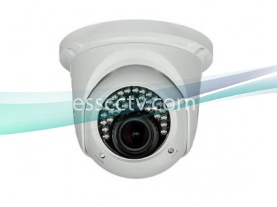 IP Power NIB-C332FV-W 3 MP IP Eyeball IR Dome Camera w/ 30 IR LEDs & 2.8~12mm Vari-focal Lens