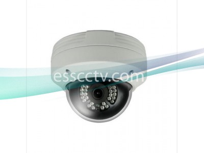 IP Power NIT-C322F-W 3 MP IP IR Dome Camera w/ 24 IR LEDs & 3.6mm Fixed Lens