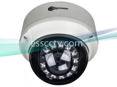 IP Power NIT-A312FD 3 MP IP WDR Outdoor IR Dome Camera w/ 12 IR LEDs & 3.3~12mm AVF Lens