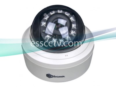 NID-A512F-W 5 MP Full-HD IP Indoor IR Dome Camera w/ 12 IR LEDs & 3.3~12mm AVF Lens