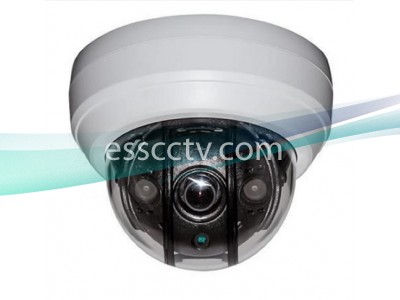 UMI-2522-36 EX-SDI 1080p Anti-IR Reflection Outdoor Dome Camera w/ 2 COB IR & 3.6mm Fixed Lens 