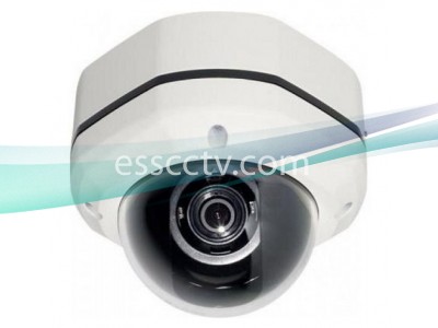 XHM-202 HD-SDI Outdoor Dome camera: 1080p image, 3.7mm Fixed Lens, Vandal-Resistant