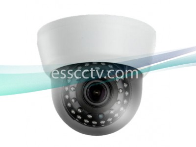 TID-134V HD-TVI 1080p(2MP) IR DOME Camera w/ Auto-Iris VF Lens, 35 IR LED & Dual Power