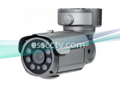 Eyemax TIR-M2342V HD-TVI 1080P Outdoor IR Bullet Camera w/ 8 COB IR LED & 2.8~12mm Motorized Lens