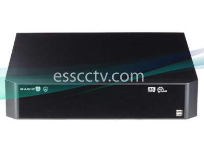 EYEMAX UVST-MAGIC-U16-4M 16CH DVR 4K output - Supports 8MP, EX-SDI / HD-SDI / HD-TVI / A-HD / 960H / Analog / IP