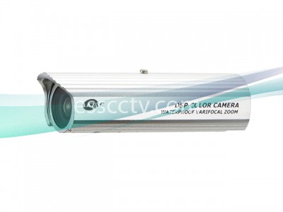 KT&C Color Bullet  Camera - 550TVL, 1Lux, 4~9mm Varifocal Lens, DC 12V