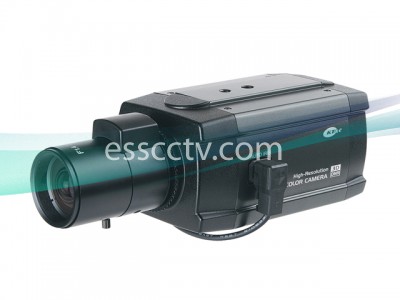 KT&C Color Box Camera - 3DNR, BLC, SENS UP, D ZOOM, 580TVL, 0.001Lux, Dual Voltage