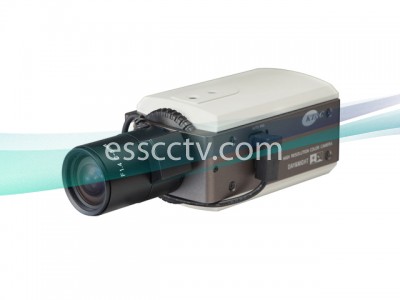 KT&C Color Box Camera - BLC, AGC, WHITE BAL, 550TVL, 1Lux, Dual Voltage