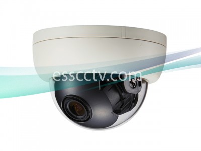KT&C KPC-DW100NHV15 Color Dome Camera 550 TVL, 0.001Lux, 2.6~11mm WIDE Lens, Dual Voltage, OSD Menu