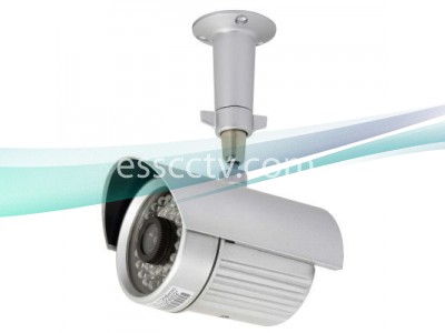 IR 2335 Night-Vision Outdoor Bullet Camera: 35 IR 80 FT, 4 or 6mm Lens